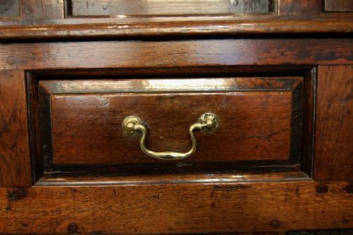 FINE 18TH CENTURY WELSH OAK TRIDARN CUPBOARDDRESSER - ADDITIONAL PHOTO 4