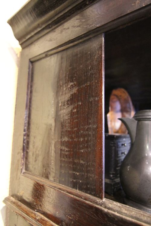 FINE 18TH CENTURY WELSH OAK TRIDARN CUPBOARDDRESSER - ADDITIONAL PHOTO 8