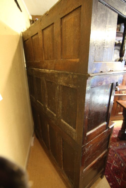 FINE 18TH CENTURY WELSH OAK TRIDARN CUPBOARDDRESSER - ADDITIONAL PHOTO 12