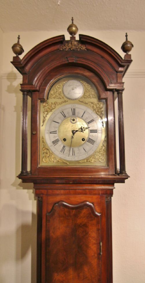 Fine 18th Century Year Duration Walnut Longcase Clock 'John Holmes , Strand London'