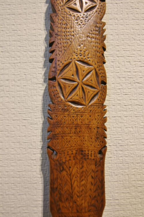 19TH CENTURY FOLK ART DISTAFF - ADDITIONAL PHOTO 4