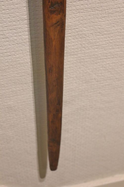 19TH CENTURY CARVED DISTAFF - ADDITIONAL PHOTO 10