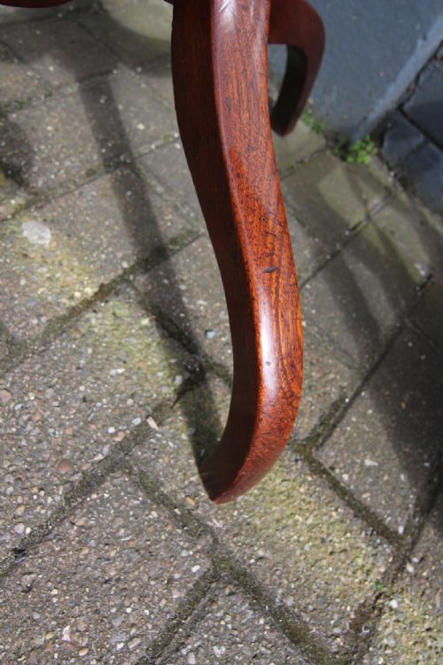 19TH CENTURY TILT TOP MAHOGANY WINE TABLE - ADDITIONAL PHOTO 4