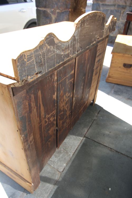 19TH CENTURY WELSH 4 DRAWER PINE CHEST OF DRAWERS - ADDITIONAL PHOTO 9