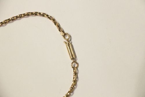 INE 9CT GOLD NECKLACE WITH HEART PENDANT - ADDITIONAL PHOTO 3