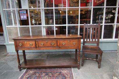 LATE 17TH CENTURY OAK CHAIR - ADDITIONAL PHOTO 8