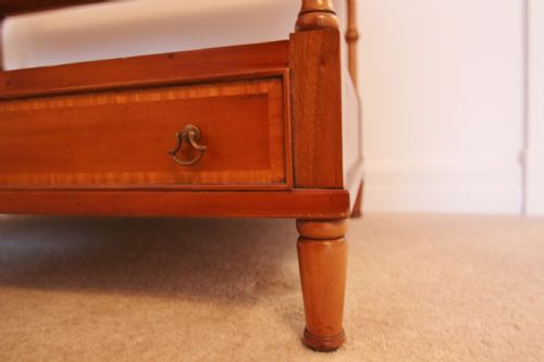 MAHOGANY FRUITWOOD GALLERY TOP CENTRE COFFE TABLE - ADDITIONAL PHOTO 8