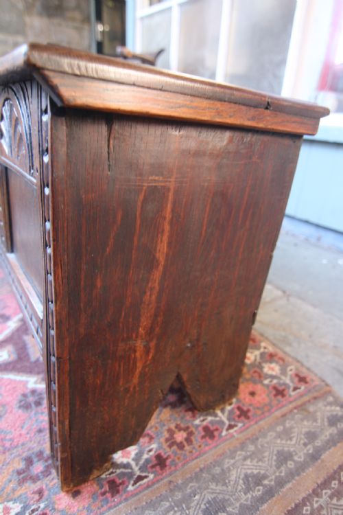 GEORGIAN OAK TRANSITION COFFER - ADDITIONAL PHOTO 4