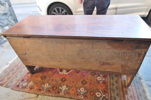 GEORGIAN OAK TRANSITION COFFER - ADDITIONAL PHOTO 6
