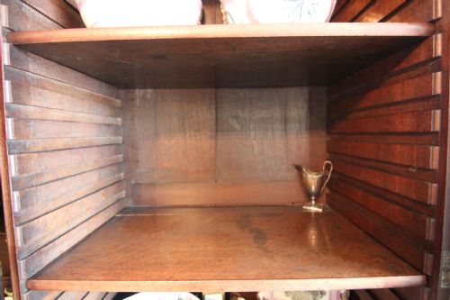 FINE GEORGIAN MAHOGANY GLAZED DISPLAY CABINET - ADDITIONAL PHOTO 6
