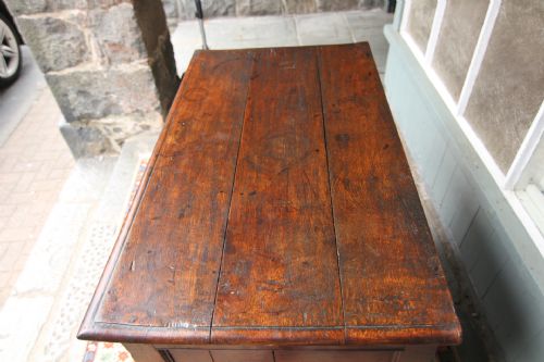 18TH CENTURY OAK CHEST OF DRAWERS - ADDITIONAL PHOTO 8