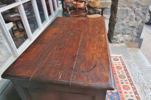 18TH CENTURY OAK CHEST OF DRAWERS - ADDITIONAL PHOTO 13
