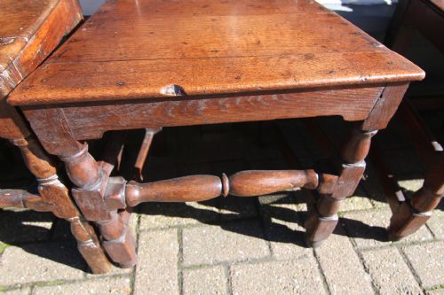HARLEQUIN SET OF TEN GOOD 17TH18TH CENTURY OAK CHAIRS - ADDITIONAL PHOTO 14
