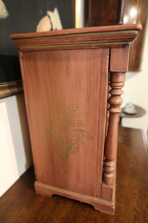 19TH CENTURY MINIATURE APPRENTICE CHEST OF DRAWERS WITH SECRET DRAWER - ADDITIONAL PHOTO 2