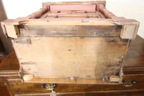 19TH CENTURY MINIATURE APPRENTICE CHEST OF DRAWERS WITH SECRET DRAWER - ADDITIONAL PHOTO 11