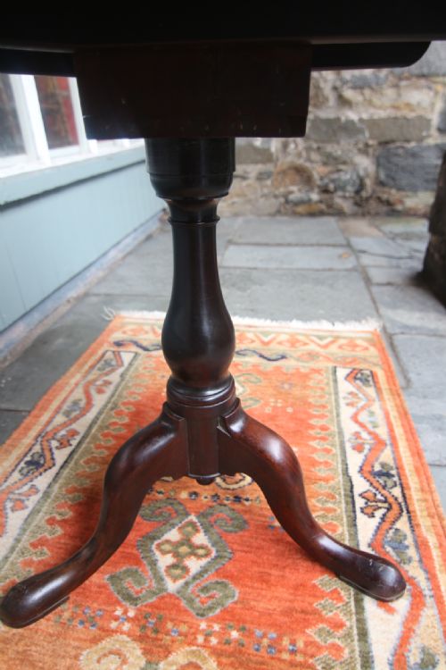 18TH CENTURY ONE PIECE TOP BIRD CAGE TRIPOD TABLE - ADDITIONAL PHOTO 2