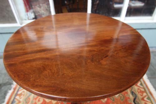 18TH CENTURY ONE PIECE TOP BIRD CAGE TRIPOD TABLE - ADDITIONAL PHOTO 4