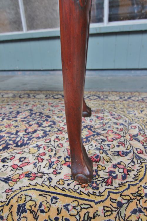 FINE IRISH MAHOGANY GAMES TABLE - ADDITIONAL PHOTO 7