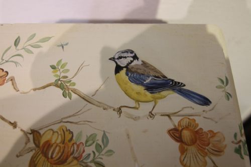 19TH CENTURY PAINTED FOUR DRAWERS APPRENTICE CHEST OF DRAWERS - ADDITIONAL PHOTO 5