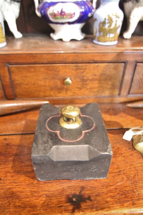 19th Century Welsh Slate Door Stop