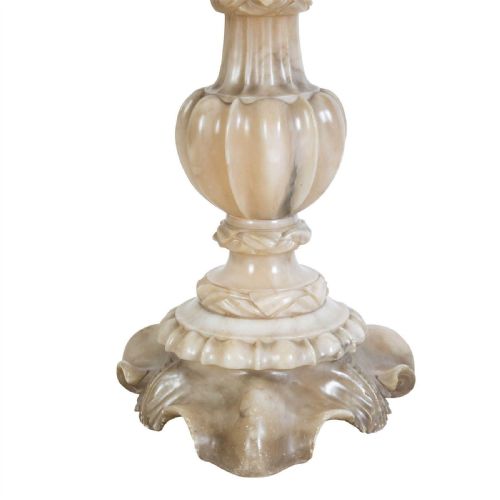 A STUNNING C19TH ITALIAN ALABASTER CENTRE TABLE - ADDITIONAL PHOTO 1