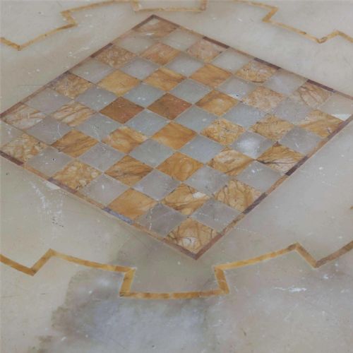 A STUNNING C19TH ITALIAN ALABASTER CENTRE TABLE - ADDITIONAL PHOTO 2