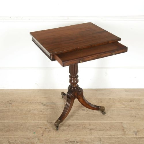 REGENCY MAHOGANY FREESTANDING GILLOWS TABLE - ADDITIONAL PHOTO 3