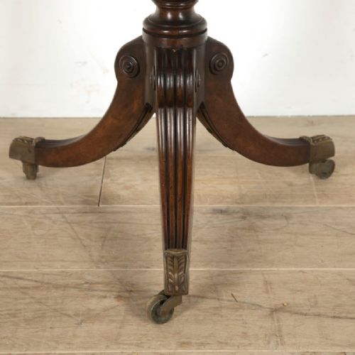 REGENCY MAHOGANY FREESTANDING GILLOWS TABLE - ADDITIONAL PHOTO 4