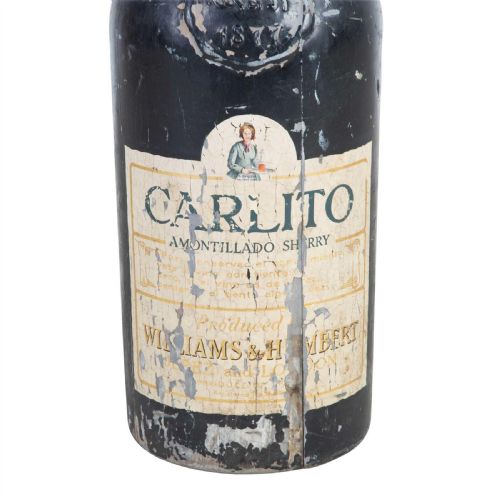 EARLY 20TH CENTURY ADVERTISING SHERRY BOTTLE - ADDITIONAL PHOTO 2
