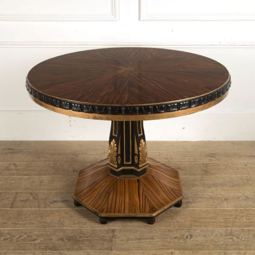 19th century italian coromandel centre table - CATEGORY: ANTIQUE TABLES - DATED 1880