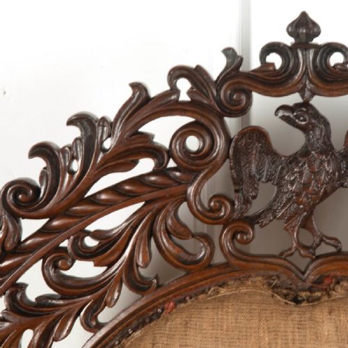 EARLY C19TH CARVED ANGLO INDIAN ARMCHAIR - ADDITIONAL PHOTO 2