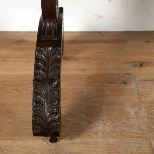 C19TH ANGLO INDIAN PADOUK LIBRARY CENTRE TABLE - ADDITIONAL PHOTO 7