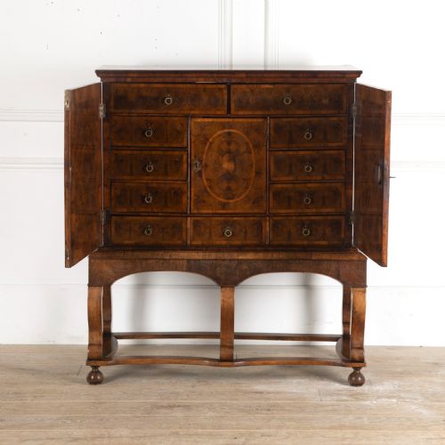 17TH CENTURY KINGWOOD OYSTER CABINET ON STAND - ADDITIONAL PHOTO 5