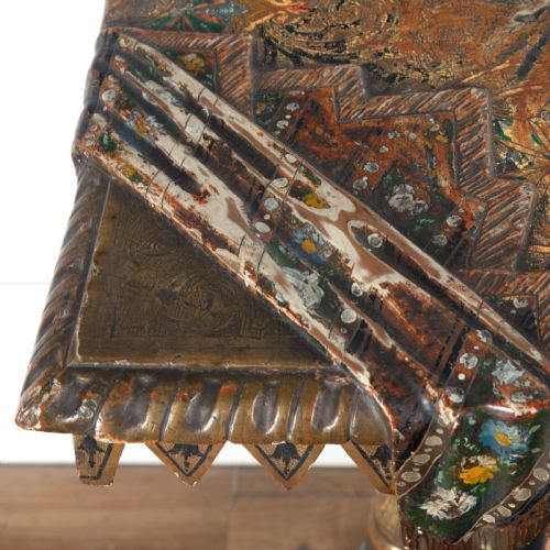 RARE C19TH VENETIAN BLACKAMOOR OCCASIONAL TABLE - ADDITIONAL PHOTO 3