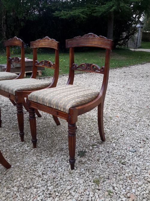 REGENCY SET OF 6 REGENCY DINING CHAIRS - ADDITIONAL PHOTO 1