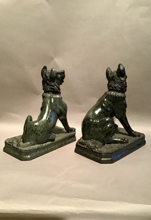 PAIR OF GRAND TOUR MARBLES OF ALCIBIADES HOUNDS - ADDITIONAL PHOTO 7