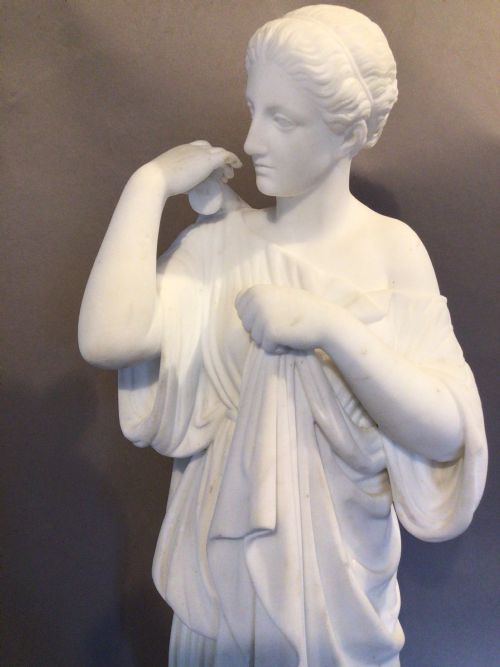 C19TH ITALIAN GRAND TOUR MARBLE STATUE - ADDITIONAL PHOTO 12