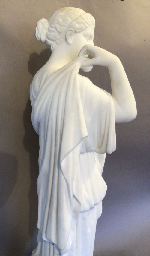 C19TH ITALIAN GRAND TOUR MARBLE STATUE - ADDITIONAL PHOTO 17