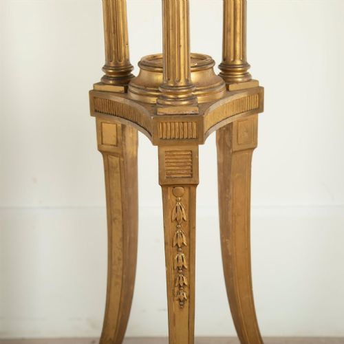 19TH CENTURY GILTWOOD TORCHERE - ADDITIONAL PHOTO 5