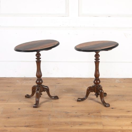 C19TH PAIR OF ANGLOINDIAN OCCASIONAL TABLES - ADDITIONAL PHOTO 1