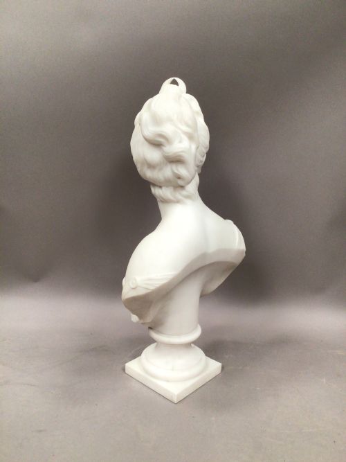 19TH CENTURY GRAND TOUR MARBLE BUST OF DIANA - ADDITIONAL PHOTO 7