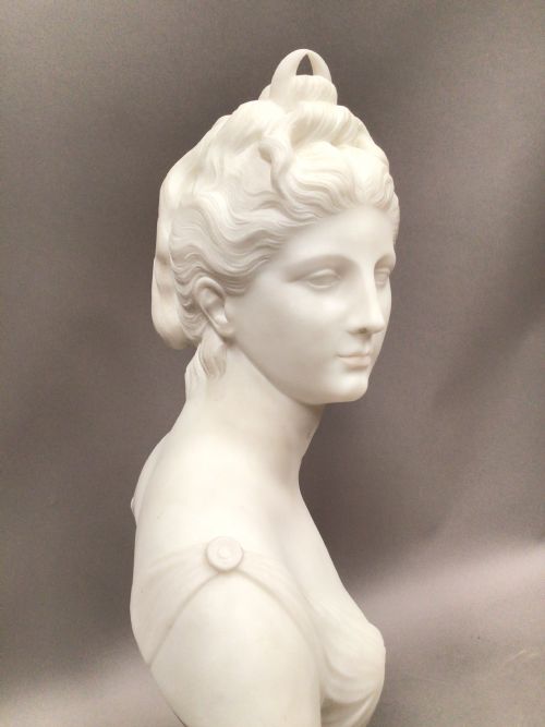 19TH CENTURY GRAND TOUR MARBLE BUST OF DIANA - ADDITIONAL PHOTO 12