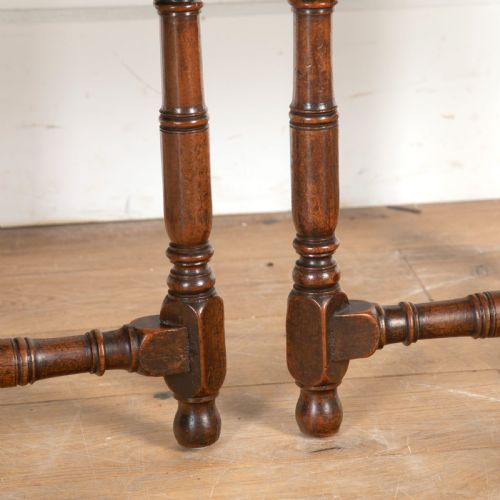 17TH PAIR OF WALNUT STOOLS - ADDITIONAL PHOTO 2