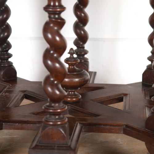 19TH CENTURY CENTREHALL TABLE WITH MARBLE TOP - ADDITIONAL PHOTO 7