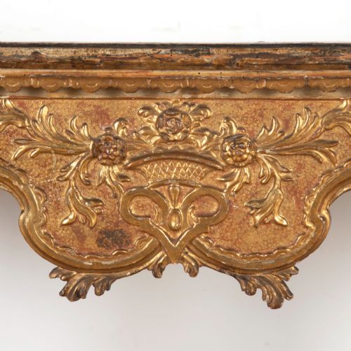18TH CENTURY ITALIAN GILTWOOD CONSOLE TABLE - ADDITIONAL PHOTO 5