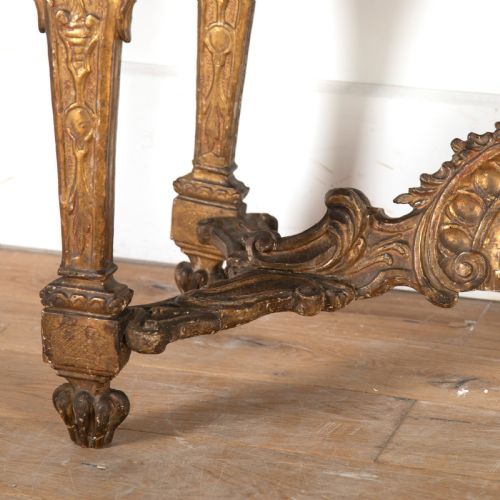 18TH CENTURY ITALIAN GILTWOOD CONSOLE TABLE - ADDITIONAL PHOTO 8