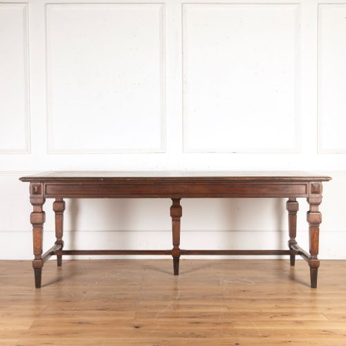 LARGE C19TH OAK FARMHOUSE TABLE - ADDITIONAL PHOTO 3