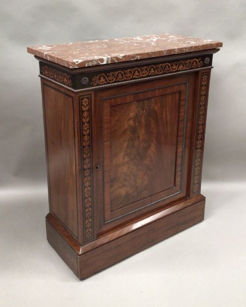regency mahogany george bullock cabinet - CATEGORY: ANTIQUE CUPBOARDS - DATED 19TH CENTURY