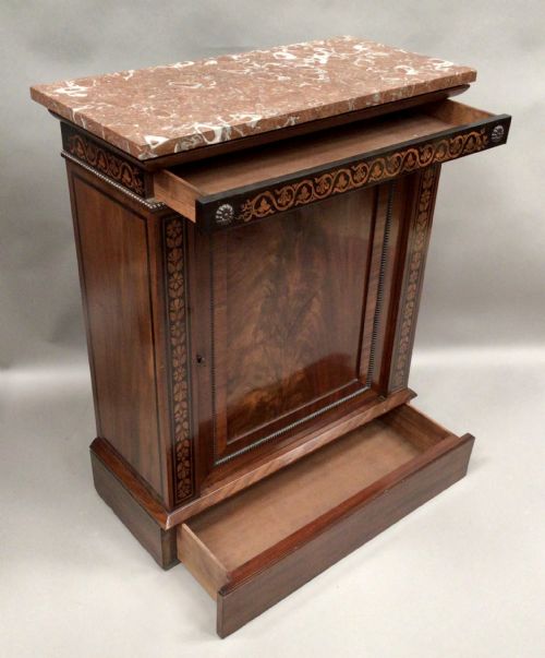 REGENCY MAHOGANY GEORGE BULLOCK CABINET - ADDITIONAL PHOTO 7