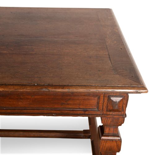 LARGE C19TH OAK FARMHOUSE TABLE - ADDITIONAL PHOTO 10